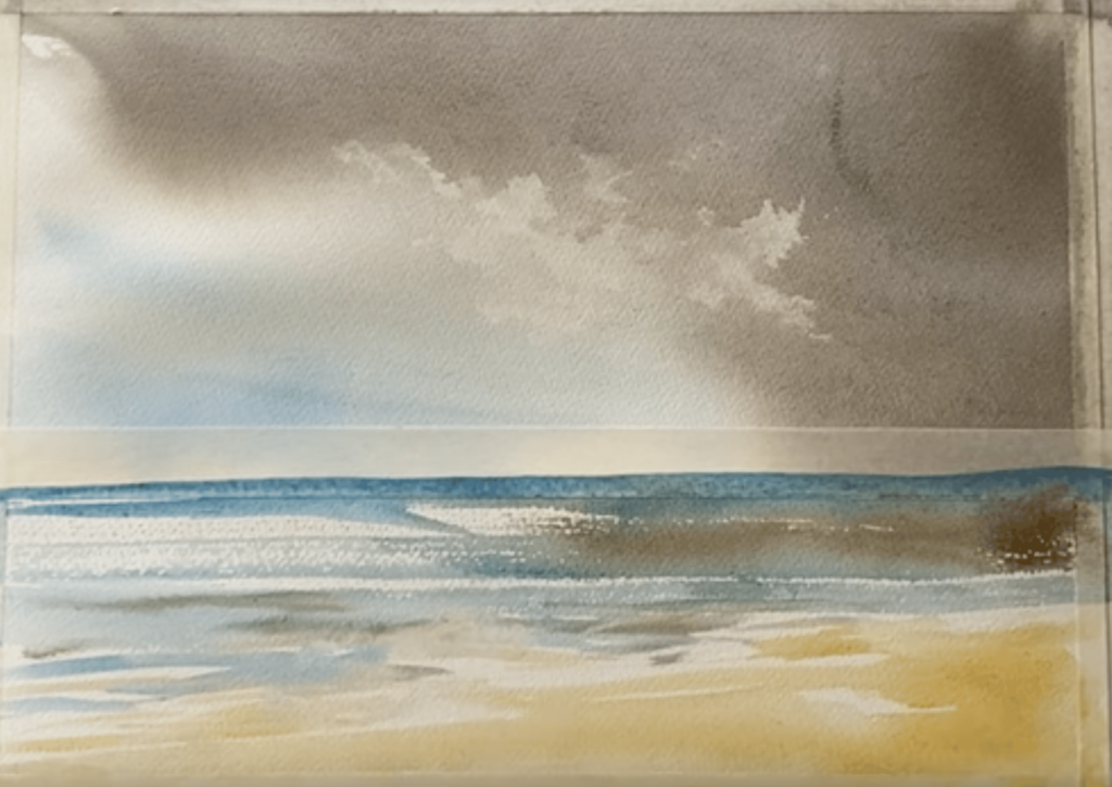 Aquarell Landschaft Meer | 4 Anleitungen | Schritt Für Schritt!